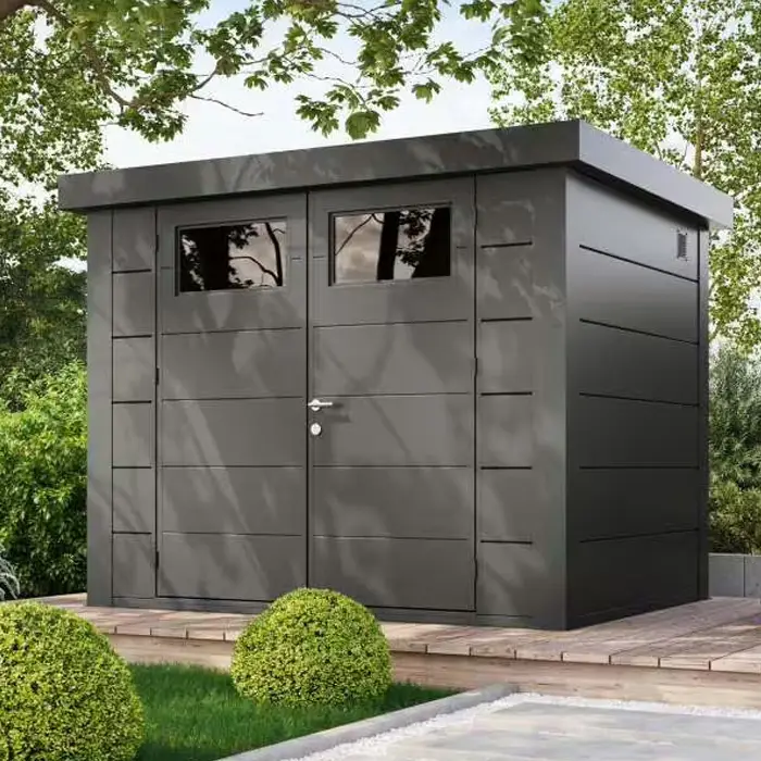 abri de jardin en acier telluria classico 2721