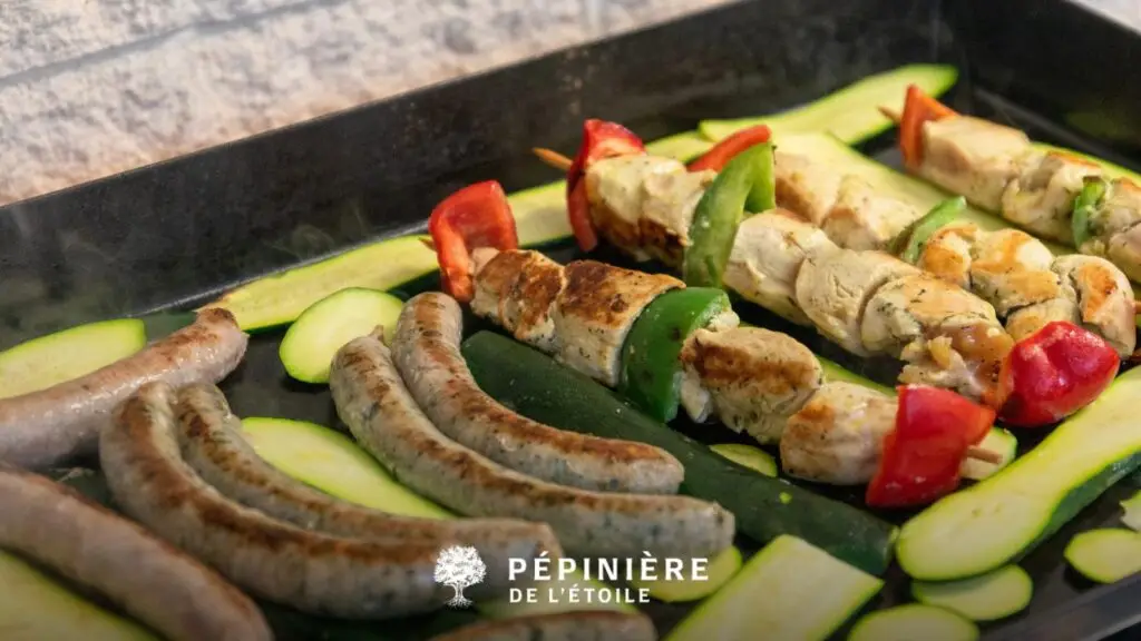 Cuisson saine sur plancha