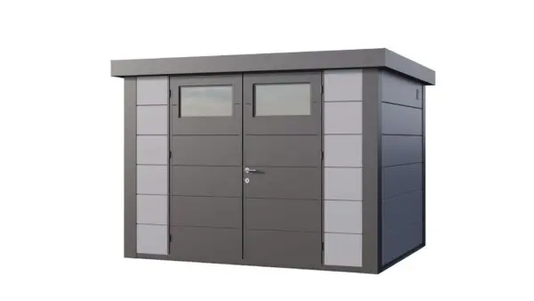 Abri de jardin Telluria Classico 3024 Gris Clair