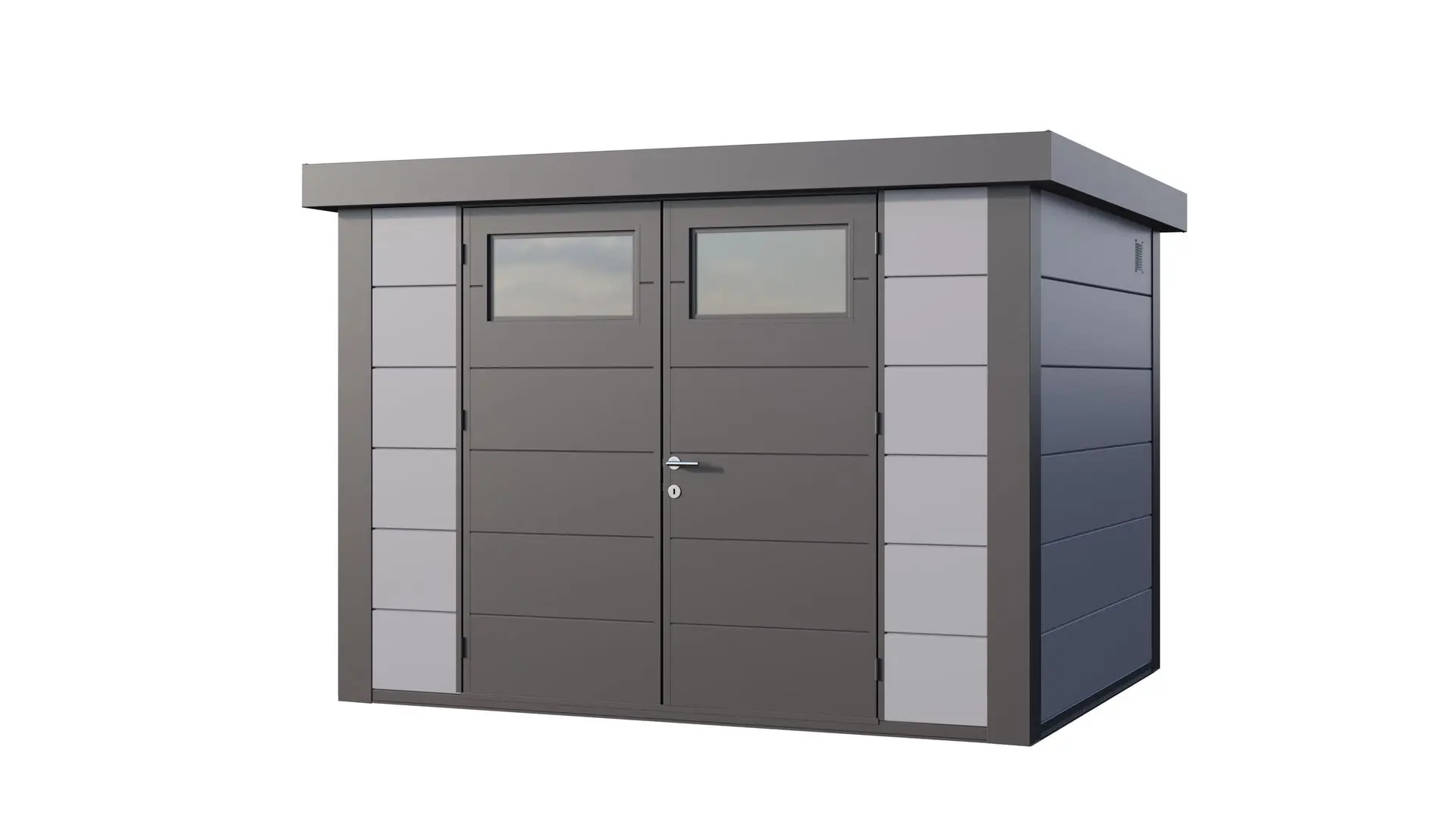 Abri de jardin Telluria Classico 3024 Gris Clair