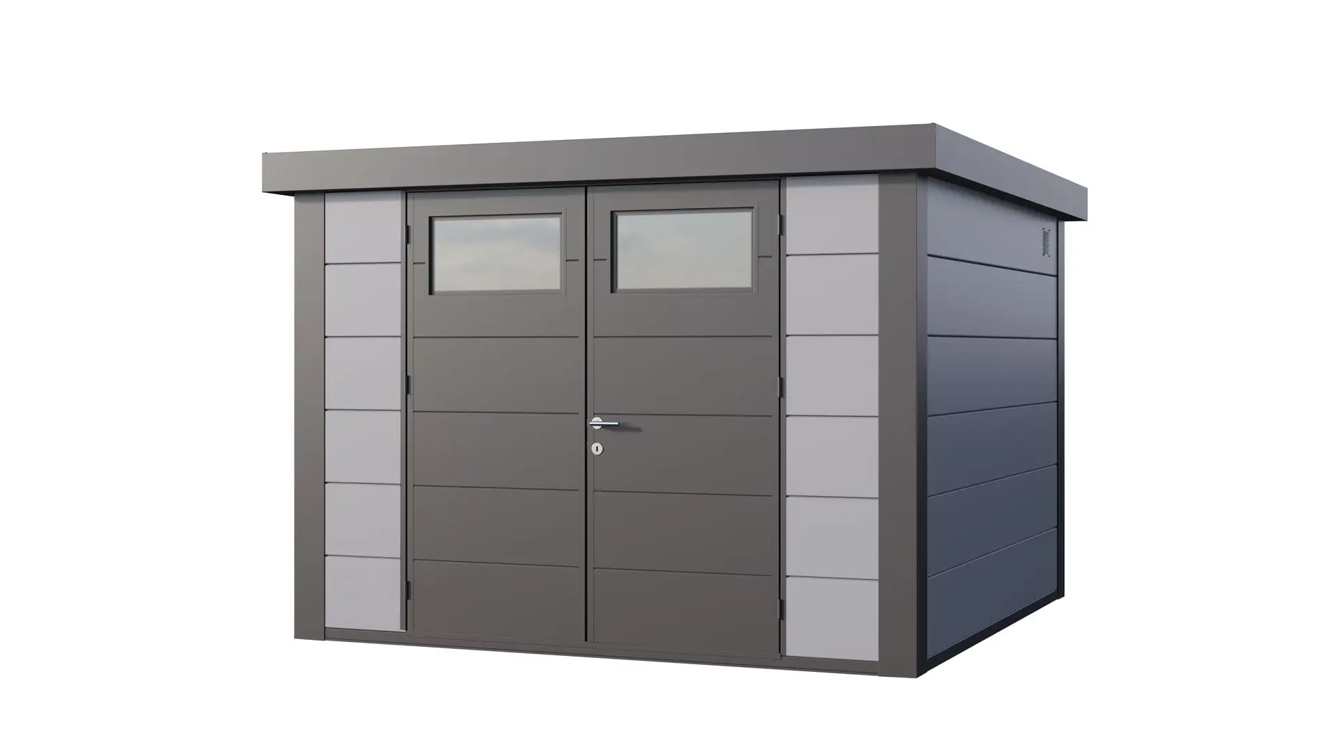 Abri de jardin Telluria Classico 3030 Gris Clair
