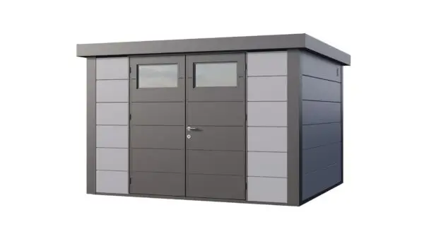 Abri de jardin Telluria Classico 33 Gris Clair