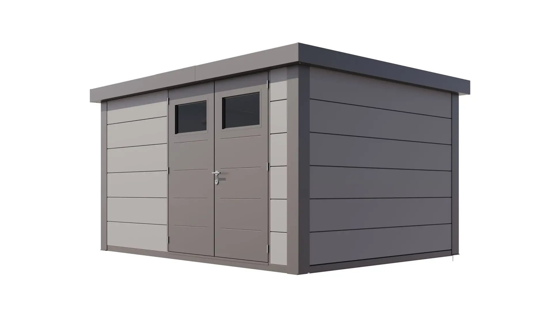 Abri de jardin Telluria Classico 39 Gris Clair