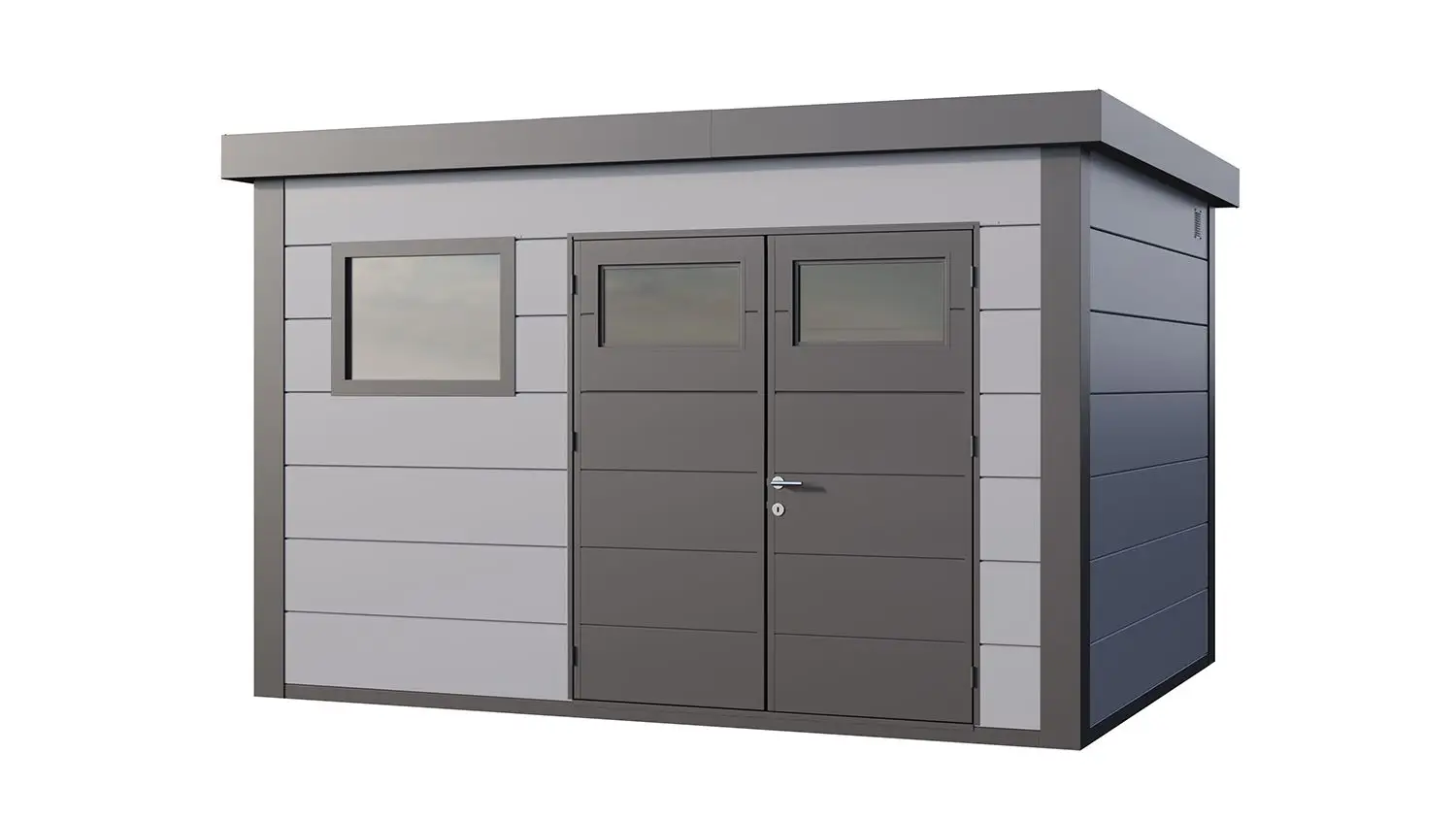 Abri de jardin Telluria Classico 3930 Gris Clair