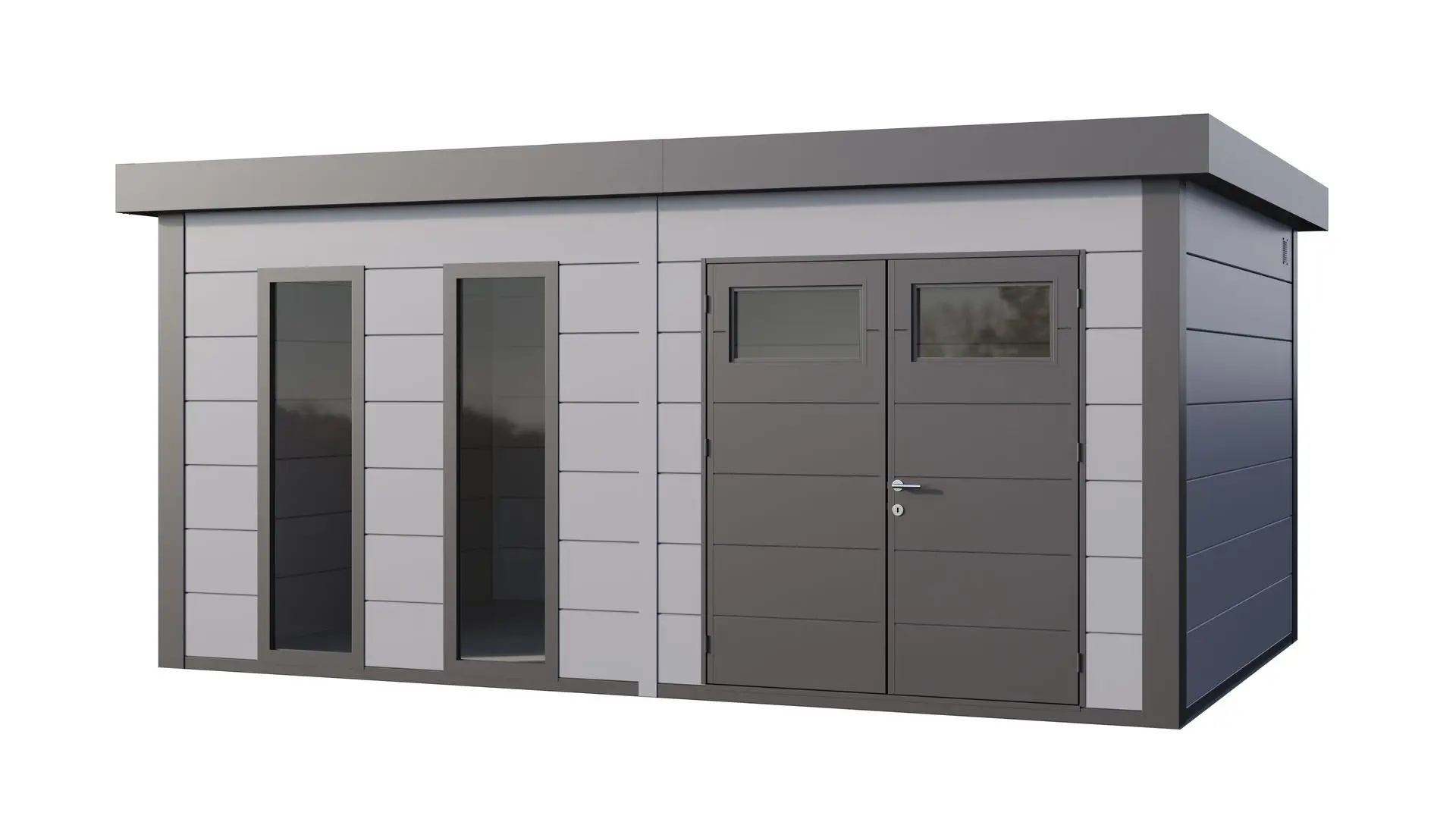 Abri de jardin Telluria Classico 5436 gris Clair