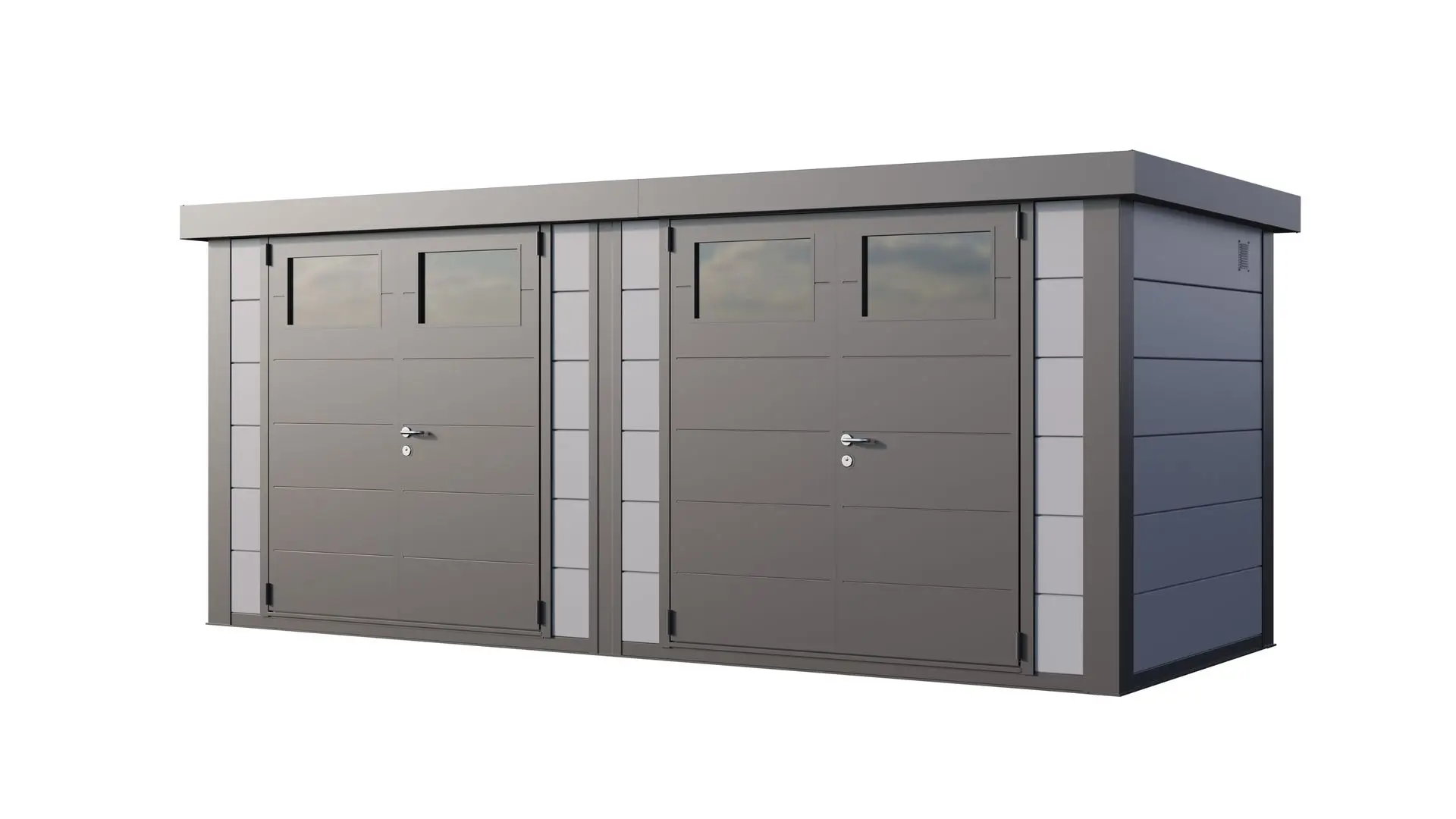 Abri de jardin Telluria Classico 2721 Gris Clair