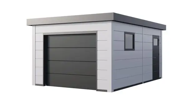 Garage Telluria 3654 Blanc