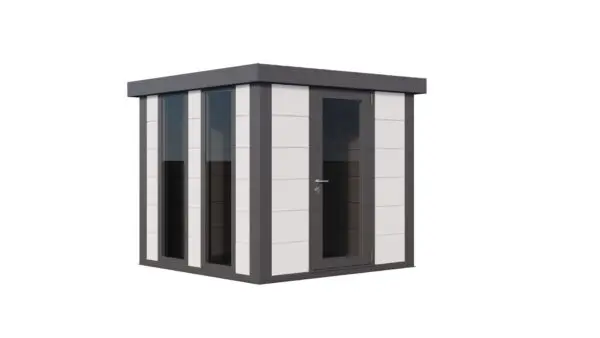 Abri de jardin Telluria Luminato 2424 Blanc