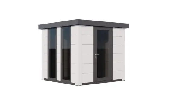 Abri de jardin Telluria Luminato 2424 Blanc