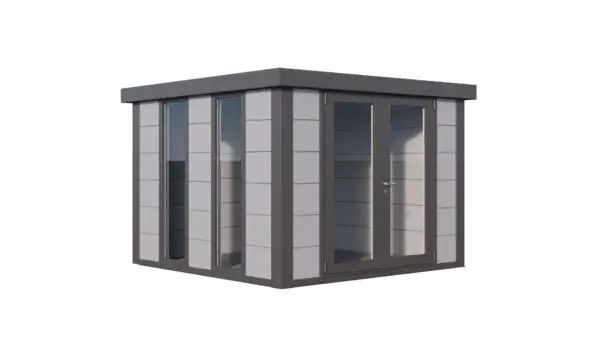 Abri de jardin Telluria Luminato 3030 Gris clair