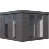 Abri de jardin Telluria Luminato 3030 Noir