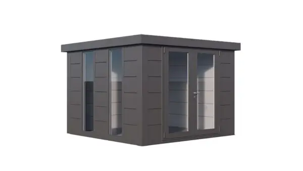 Abri de jardin Telluria Luminato 3030 Noir
