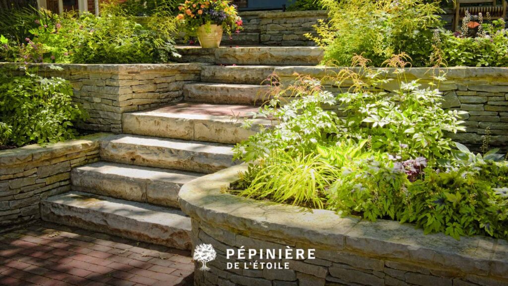 construire un escalier dans son jardin