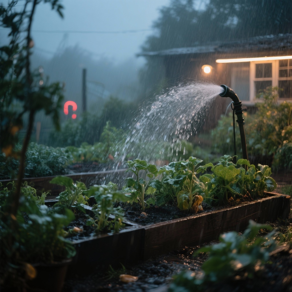 Adapter son jardin aux changements climatiques 6 arrosage-potager-jardin-automne