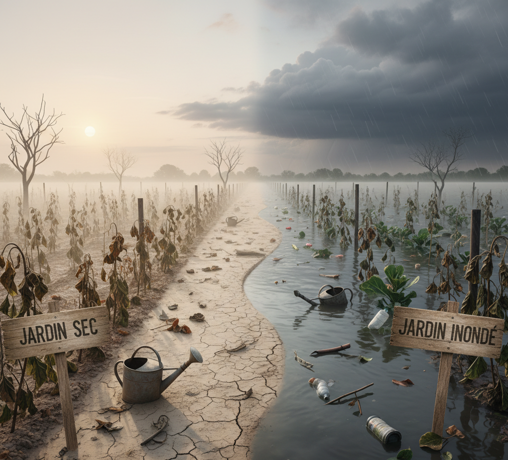 Adapter son jardin aux changements climatiques 5 jardin-innondation-secheresse-automne
